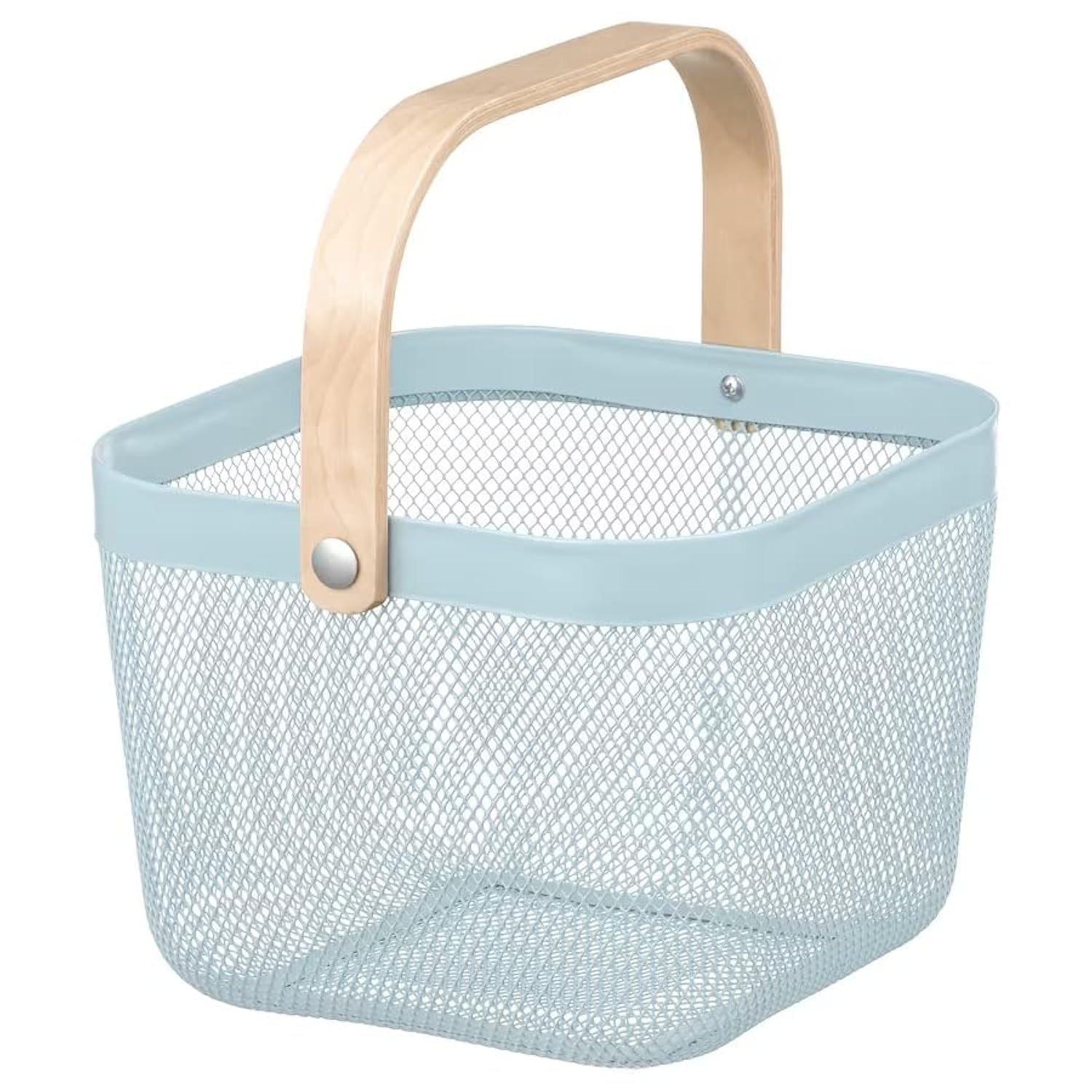 IKEA RISATORP リーサトルプ Amazon.com: IKEA RISATORP storage Basket, pale blue, 25x26x18 cm